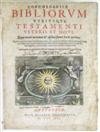 BIBLE CONCORDANCE. Concordantiae Bibliorum Utriusque Testamenti Veteris et Novi. 1612